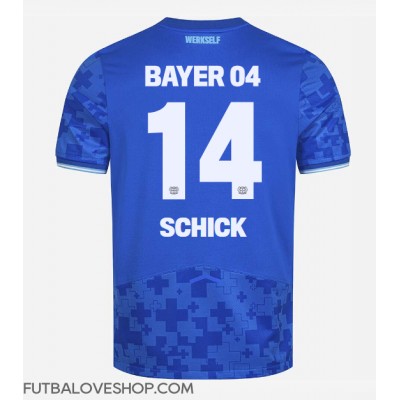 Dres Bayer Leverkusen Patrik Schick #14 Tretina 2025-26 Krátky Rukáv Dres Bayer Leverkusen Patrik Schick #14 Tretina 2025-26 Krátky Rukáv